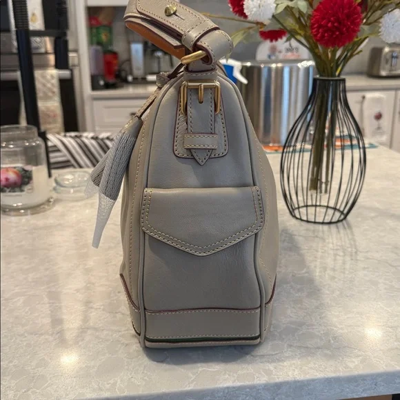 Dooney & Bourke Florentine Side Pocket Hobo Shoulder Bag - Picture 5 of 9